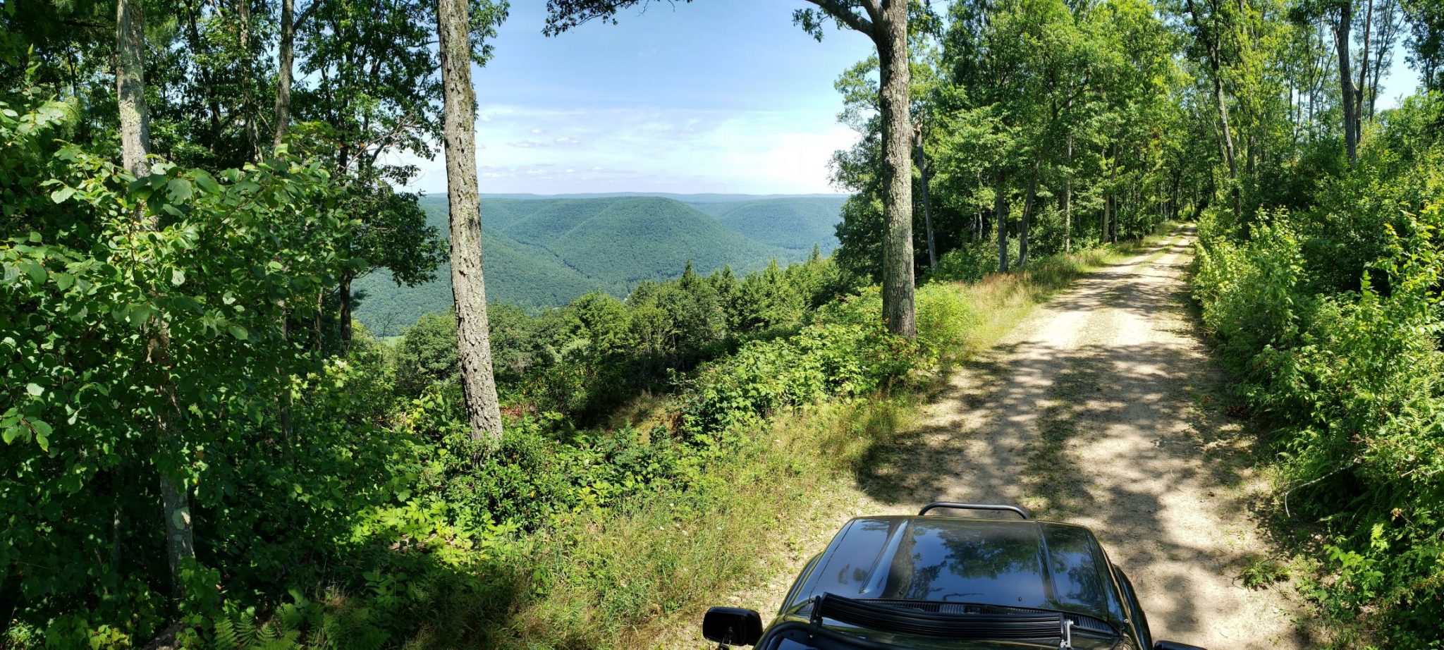 view over gorge